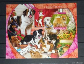 Sellos: MALI 2021 SHEET MNH IMPERF DOGS CHIENS PERROS HUNDEN CANI CAES